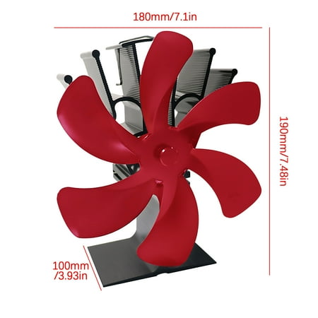 Up to 65% Off Dvkptbk Stove Fan Wood Stove Fan Fireplace Fan Heat-powered Fan With 6 Blades for Home Daily Life
Up to 65% Off Dvkptbk Stove Fan Wood Stove Fan Fireplace Fan Heat-powered Fan With 6 Blades for Home Daily Life