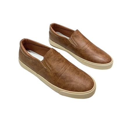 SIMANLAN Mens Breathable Slip On Sneakers Lightweight Non-Slip Loafers Walking Round Toe Skate Shoe Khaki 9.5
SIMANLAN Mens Breathable Slip On Sneakers Lightweight Non-Slip Loafers Walking Round Toe Skate Shoe Khaki 9.5