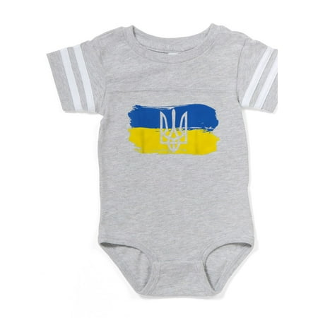 CafePress - I Stand With Ukraine Flag E - Cute Infant Baby Football Bodysuit
CafePress - I Stand With Ukraine Flag E - Cute Infant Baby Football Bodysuit