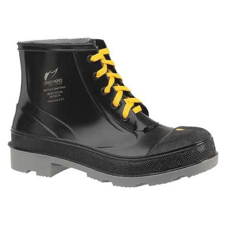 New Size 10 Men s Steel Rubber Boot Black Each 
New Size 10 Men s Steel Rubber Boot Black Each