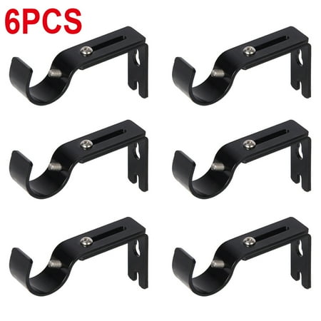 Basics Adjustable Wall Bracket 6-Pack Nickel