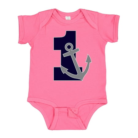 Inktastic First Birthday Nautical Anchor 1 Year Old Gift Baby Boy or Baby Girl Bodysuit
Inktastic First Birthday Nautical Anchor 1 Year Old Gift Baby Boy or Baby Girl Bodysuit