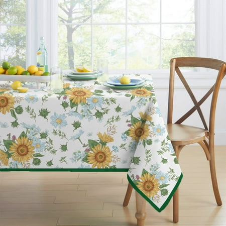 Xsinufn Sunflower Tablecloth Yellow Floral Rectangle Tablecloth Indoor/Outdoor Waterproof Fabric Wrinkle Free Durable Rectangle Tablecloth for Rectangle Tables 60 X 84 Inch
Xsinufn Sunflower Tablecloth Yellow Floral Rectangle Tablecloth Indoor/Outdoor Waterproof Fabric Wrinkle Free Durable Rectangle Tablecloth for Rectangle Tables 60 X 84 Inch