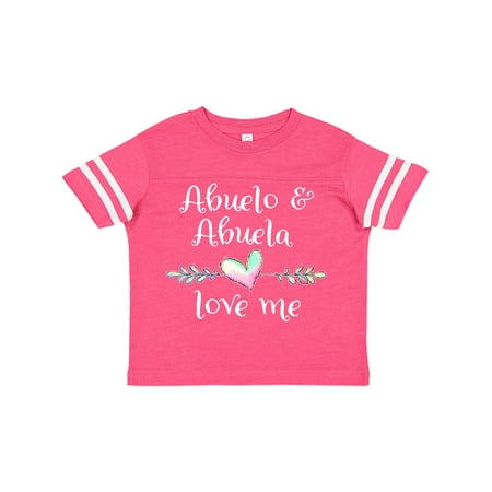 Inktastic Abuelo and Abuela Love Me- Heart Grandchild Gift Toddler Boy or Toddler Girl T-Shirt
Inktastic Abuelo and Abuela Love Me- Heart Grandchild Gift Toddler Boy or Toddler Girl T-Shirt
