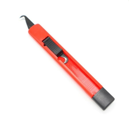 1Pc Retractable Golf Hook with Double Sided Blade Safe Utility Knife Golf Club Grips Shaft Accessories Plastic & Alloy 13cmx2cm
1Pc Retractable Golf Hook with Double Sided Blade Safe Utility Knife Golf Club Grips Shaft Accessories Plastic & Alloy 13cmx2cm