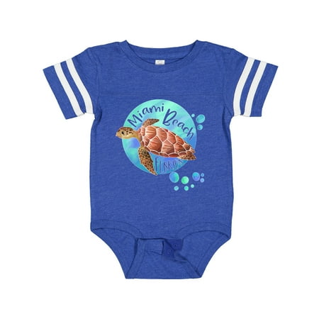 Inktastic Miami Beach Florida Swimming Sea Turtle with Bubbles Gift Baby Boy or Baby Girl Bodysuit
Inktastic Miami Beach Florida Swimming Sea Turtle with Bubbles Gift Baby Boy or Baby Girl Bodysuit