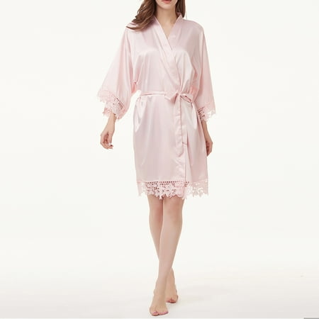 nsendm Lace Party Bridesmaids Sleepwear Nightgown Pajamas Soild Wedding For Bride Satin Open Cup Lingerie Set with Robe Underwear Pink One Size
nsendm Lace Party Bridesmaids Sleepwear Nightgown Pajamas Soild Wedding For Bride Satin Open Cup Lingerie Set with Robe Underwear Pink One Size
