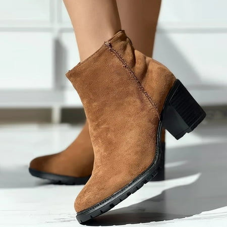 Zipper Design Vintage Ankle Boots For Women Ankle Boots Short Boots Single Shoes For Ladies Casual Shoes
Zipper Design Vintage Ankle Boots For Women Ankle Boots Short Boots Single Shoes For Ladies Casual Shoes