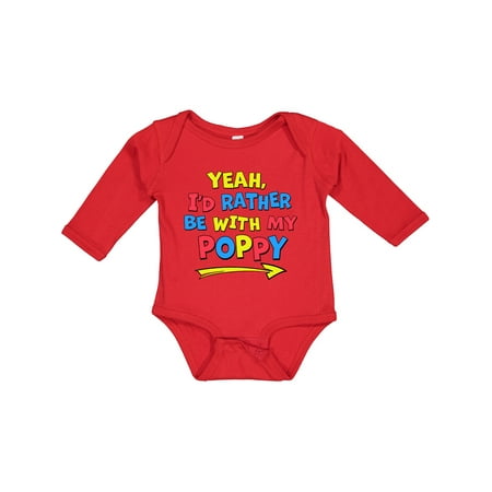Inktastic Yeah I d Rather Be with My Poppy in Red Yellow and Blue Gift Baby Boy or Baby Girl Long Sleeve Bodysuit
Inktastic Yeah I d Rather Be with My Poppy in Red Yellow and Blue Gift Baby Boy or Baby Girl Long Sleeve Bodysuit