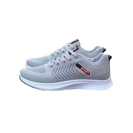 Ferndule Men s Lace Up Athletic Shoes Hiking Lightweight Non Slip Walking Shoe Comfortable Low Top Sneakers Gray 8.5
Ferndule Men s Lace Up Athletic Shoes Hiking Lightweight Non Slip Walking Shoe Comfortable Low Top Sneakers Gray 8.5