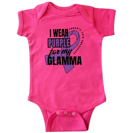 Inktastic Chronic Pain I Wear Purple For My Glamma Gift Baby Boy or Baby Girl Bodysuit
Inktastic Chronic Pain I Wear Purple For My Glamma Gift Baby Boy or Baby Girl Bodysuit