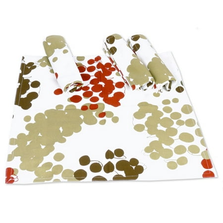 Spiceberry Home Bordeaux Cotton Napkins, Set of 4
