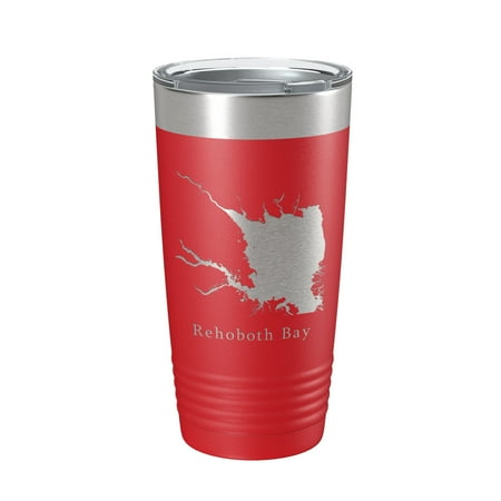 Rehoboth Bay Tumbler Lake Map Travel Mug Insulated Laser Engraved Coffee Cup Delaware 20 oz Red
Rehoboth Bay Tumbler Lake Map Travel Mug Insulated Laser Engraved Coffee Cup Delaware 20 oz Red