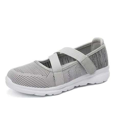 Women‘s Leisure Knit Material Sneakers Lightweight Breathable Low Top Hook And Loop Fastener Casual Shoes Women‘s Footwear
Women‘s Leisure Knit Material Sneakers Lightweight Breathable Low Top Hook And Loop Fastener Casual Shoes Women‘s Footwear