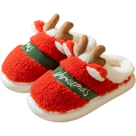 2024 New Reindeer Plush Slippers for Couple Christmas House Indoor Slippers Anti-Slip Rubber Sole Xmas Warm Shoes for Women Men
2024 New Reindeer Plush Slippers for Couple Christmas House Indoor Slippers Anti-Slip Rubber Sole Xmas Warm Shoes for Women Men