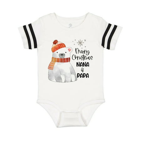 Inktastic Merry Christmas Nana and Papa Cute Polar Bear Gift Baby Boy or Baby Girl Bodysuit
Inktastic Merry Christmas Nana and Papa Cute Polar Bear Gift Baby Boy or Baby Girl Bodysuit