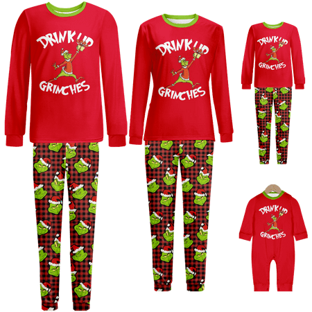 Holiday Family Matching Christmas Pajamas Sleepwear Set Christmas Santa Monster Cartoon Print Sizes for Adult-Kids-Baby-Pet 2 Pieces Top and Pants Bodysuits Unisex Pajamas Sets
Holiday Family Matching Christmas Pajamas Sleepwear Set Christmas Santa Monster Cartoon Print Sizes for Adult-Kids-Baby-Pet 2 Pieces Top and Pants Bodysuits Unisex Pajamas Sets