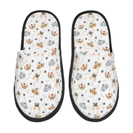 Fuzoiu Cute Cartoon Dogs Print Unisex Furry Slippers Plush Indoor Shoes Trendy House Slippers Anti-Skid EVA Sole House Shoes for Home Office and Travel -Medium
Fuzoiu Cute Cartoon Dogs Print Unisex Furry Slippers Plush Indoor Shoes Trendy House Slippers Anti-Skid EVA Sole House Shoes for Home Office and Travel -Medium