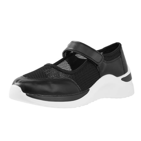 nsendm Womens Sneakers Air Ladies Fashion Colorblock Mesh Breathable Hook Loop Comfortable Fall Sneakers for Women Black 9
nsendm Womens Sneakers Air Ladies Fashion Colorblock Mesh Breathable Hook Loop Comfortable Fall Sneakers for Women Black 9