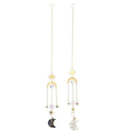 Wenliwode 2Pcs Crystal Decor Moon Pendant Ceiling Fan Pull Chain Creative Light Accessory
Wenliwode 2Pcs Crystal Decor Moon Pendant Ceiling Fan Pull Chain Creative Light Accessory