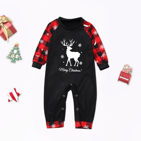 ERTUTUYI Family Matching Christmas Pajamas Set Plaid Sleeves Pattern Print Festival For Adults Kids ParentChild Outfit Black 24M
ERTUTUYI Family Matching Christmas Pajamas Set Plaid Sleeves Pattern Print Festival For Adults Kids ParentChild Outfit Black 24M