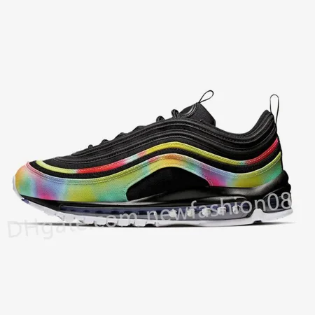 

NEW Running Shoes 97S Trainers Sports Sneakers Red Black Triple White Reflective Bred Game Royal Bullet Silver Aurora New 97 Og Classic Men Women Zoom Size 36-45