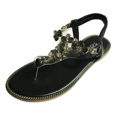 Youmylove Women Flat Shoes Rhinestone Thong Sandals Beach Fashion Sandals Flat Summer Casual Fashion Sandals Bohemian Comfortable Stylish Shoes Ladies Footwear
Youmylove Women Flat Shoes Rhinestone Thong Sandals Beach Fashion Sandals Flat Summer Casual Fashion Sandals Bohemian Comfortable Stylish Shoes Ladies Footwear
