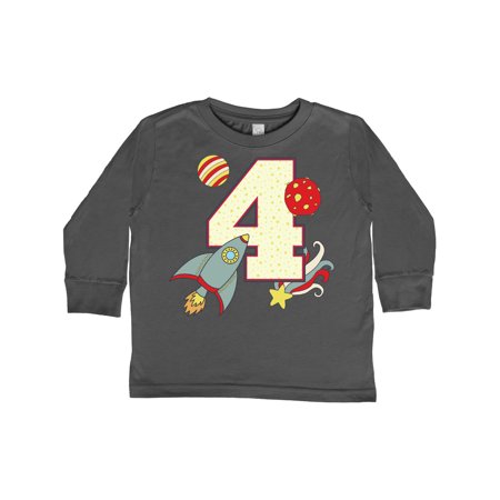 Inktastic 4th Birthday Outer Space Theme Gift Toddler Boy or Toddler Girl Long Sleeve T-Shirt
Inktastic 4th Birthday Outer Space Theme Gift Toddler Boy or Toddler Girl Long Sleeve T-Shirt