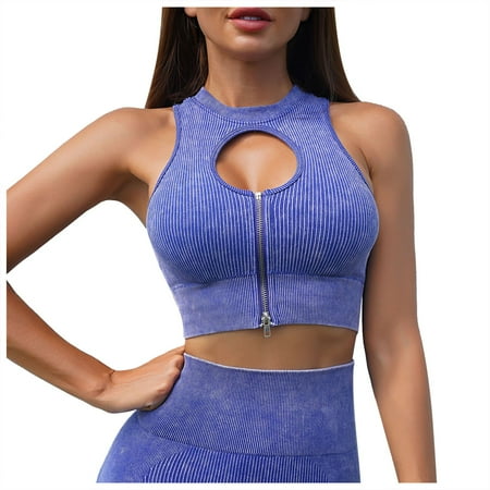 Miayilima Tanks & Camis For Women Fashion Beauty Back Sports Bra Breathable Solid Color Yoga Vest Size S
Miayilima Tanks & Camis For Women Fashion Beauty Back Sports Bra Breathable Solid Color Yoga Vest Size S