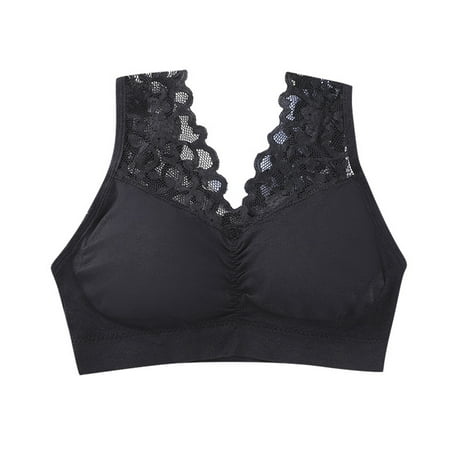 HEVIRGO Wide Shoulder Straps Beauty Back Shirring Women Bra Lace Stitching Push Up Sport Brassiere
HEVIRGO Wide Shoulder Straps Beauty Back Shirring Women Bra Lace Stitching Push Up Sport Brassiere