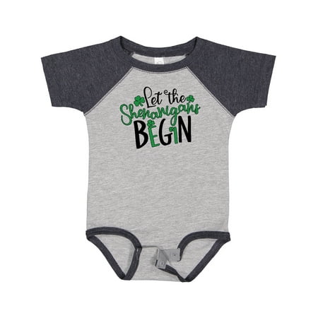 Inktastic St. Patrick s Day Let the Shenanigans Begin Gift Baby Boy or Baby Girl Bodysuit
Inktastic St. Patrick s Day Let the Shenanigans Begin Gift Baby Boy or Baby Girl Bodysuit