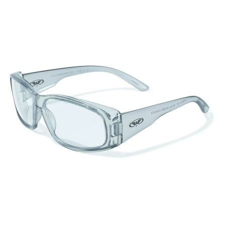 Global Vision Eyewear RX Series Sunglasses with Xylex Shiny Crystal Gray Frame and Clear Safety Lenses
Global Vision Eyewear RX Series Sunglasses with Xylex Shiny Crystal Gray Frame and Clear Safety Lenses
