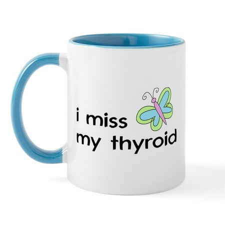 CafePress - I Miss My Thyroid Mug - 11 oz Ceramic Mug - Novelty Coffee Tea Cup
CafePress - I Miss My Thyroid Mug - 11 oz Ceramic Mug - Novelty Coffee Tea Cup