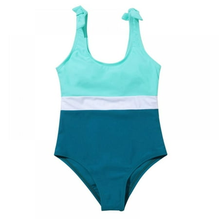 Toddler Girl One Piece Swimsuit Color Block Stripe Swimwear Summer Beach Bathing Suit
Toddler Girl One Piece Swimsuit Color Block Stripe Swimwear Summer Beach Bathing Suit