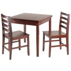 Pulman 3-Pc Set Extension Table w/ 2 Ladder Back Chairs