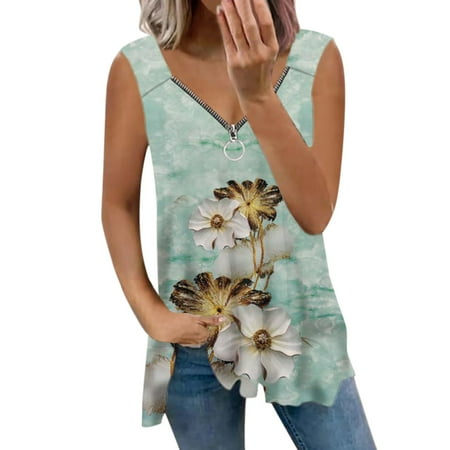 Qufokar Blue Maternity Dresses for Fall Tight Woman Tee Shirt Womens V Neck Sleeveless Top With Zip Tank Top Fashion T Shirt Top
Qufokar Blue Maternity Dresses for Fall Tight Woman Tee Shirt Womens V Neck Sleeveless Top With Zip Tank Top Fashion T Shirt Top