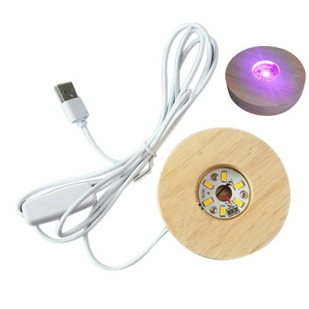 Solid Wood Luminous Base Wooden Led Crystal Round Lamp Holder Usb Switch Night Light Base CM
Solid Wood Luminous Base Wooden Led Crystal Round Lamp Holder Usb Switch Night Light Base CM