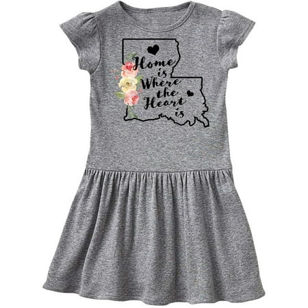 Inktastic Louisiana Home is Where the Heart is with Watercolor Floral Gift Toddler Girl Dress
Inktastic Louisiana Home is Where the Heart is with Watercolor Floral Gift Toddler Girl Dress