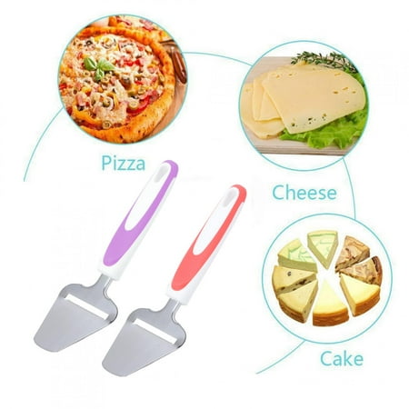 ESTINK Cheese Cutting 2Pcs Multifunction Stainless Steel Cheese Spatula Cutter Kitchen Utensils Orange+Purple Stainless Steel Cheese Cutter
ESTINK Cheese Cutting 2Pcs Multifunction Stainless Steel Cheese Spatula Cutter Kitchen Utensils Orange+Purple Stainless Steel Cheese Cutter