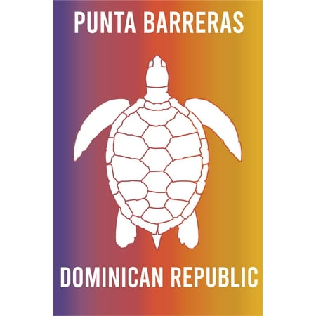 Puerto Viejo Costa Rica Souvenir 2x3 Inch Fridge Magnet Turtle Design