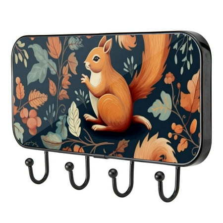 Cute Squirrel Self Adhesive Towel Coat Wood Iron Hooks for Home Keys Door Outdoor Home Improvement Utility Hook
Cute Squirrel Self Adhesive Towel Coat Wood Iron Hooks for Home Keys Door Outdoor Home Improvement Utility Hook