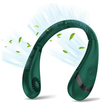 Iegefirm Portable Hanging Neck Fan 5000MAh Bladeless Sports Fans with 3 Speeds for Outdoor Home Office School Camping-Green
Iegefirm Portable Hanging Neck Fan 5000MAh Bladeless Sports Fans with 3 Speeds for Outdoor Home Office School Camping-Green