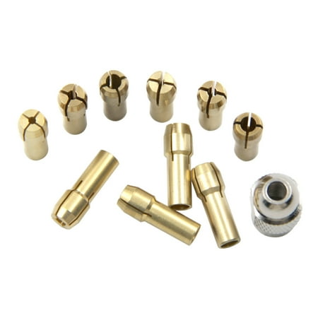 Angle Grinder Electric Drill Conversion Collets Conversion for Head 0.5/0.8/1.0/1.2/1.5/1.8/2.0/2.4/3.0/3.2mm+Silver Nut
Angle Grinder Electric Drill Conversion Collets Conversion for Head 0.5/0.8/1.0/1.2/1.5/1.8/2.0/2.4/3.0/3.2mm+Silver Nut