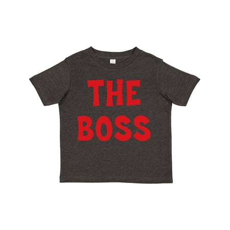 Inktastic The Boss Gift Toddler Boy or Toddler Girl T-Shirt