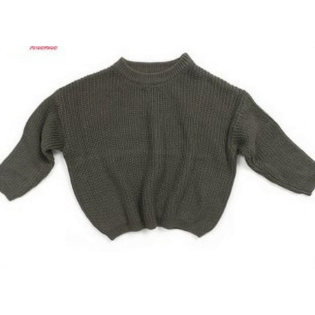 Baby Solid Casual Crewneck Thick Kids Slouchy Soft Wool Clothing Basic Sweater for Boys and Girls
Baby Solid Casual Crewneck Thick Kids Slouchy Soft Wool Clothing Basic Sweater for Boys and Girls