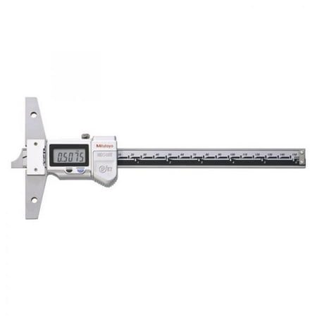 Mitutoyo 571-261-20 6 in. Digimatic Depth Gage with IP67 SPC Output