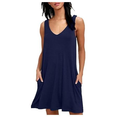 Tank Sundress Women Casual Sleeveless Dress V Neck Beach Floral Loose Women s Dress Long Maxi Dresses for Women Summer Women Casual Floral Maternity Dress for Women
Tank Sundress Women Casual Sleeveless Dress V Neck Beach Floral Loose Women s Dress Long Maxi Dresses for Women Summer Women Casual Floral Maternity Dress for Women