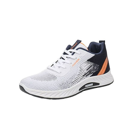 Tenmix Men Sneakers Mesh Running Shoe Sports Athletic Shoes Lace Up Trainers Mens Comfort Lightweight White and Navy Blue 8.5
Tenmix Men Sneakers Mesh Running Shoe Sports Athletic Shoes Lace Up Trainers Mens Comfort Lightweight White and Navy Blue 8.5