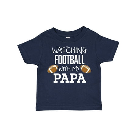 Inktastic Watching Football with My Papa Gift Toddler Boy or Toddler Girl T-Shirt 
Inktastic Watching Football with My Papa Gift Toddler Boy or Toddler Girl T-Shirt