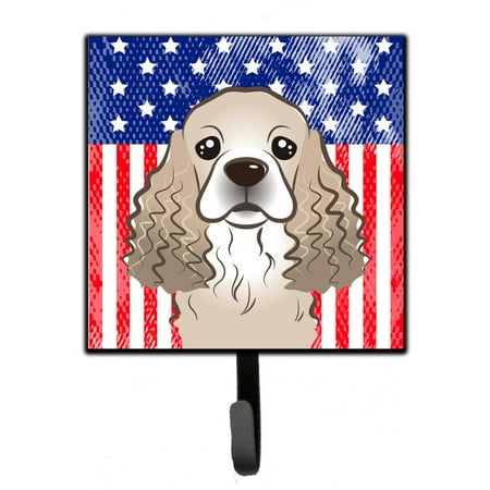 Carolines Treasures BB2146SH4 American Flag and Cocker Spaniel Leash or Key Holder 7Hx4.25W multicolor
Carolines Treasures BB2146SH4 American Flag and Cocker Spaniel Leash or Key Holder 7Hx4.25W multicolor
